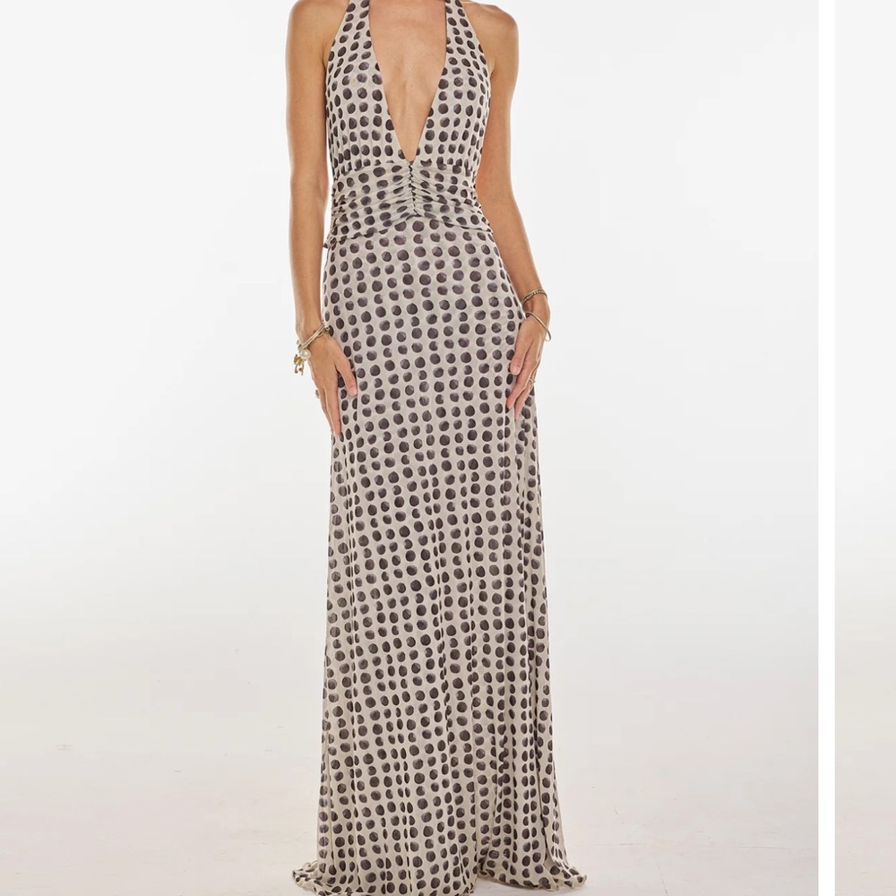 Resa polka dot dress